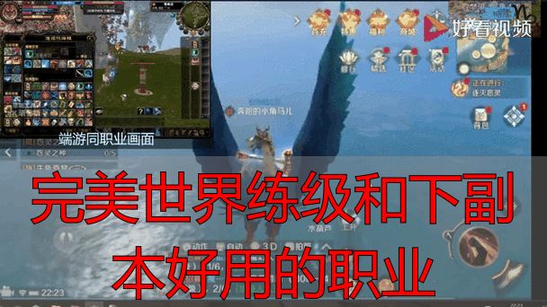 完美世界练级和下副本最佳职业_完美世界练级和下副本好用的职业_完美世界私服职业选择